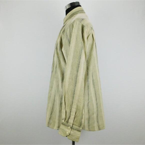 J. Ferrar Cotton Polyester Long Sleeve Button Shirt Mens XL - Picture 4 of 6